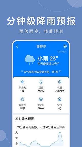 天气最新消息今天（准时天气预报）