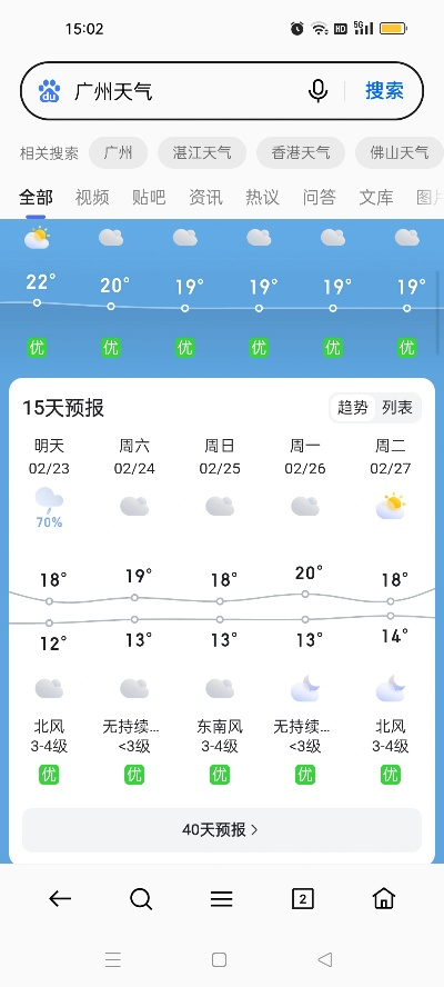 广州实时天气（明天广州实时天气）