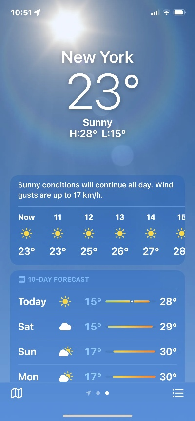 纽约天气（7月纽约天气）